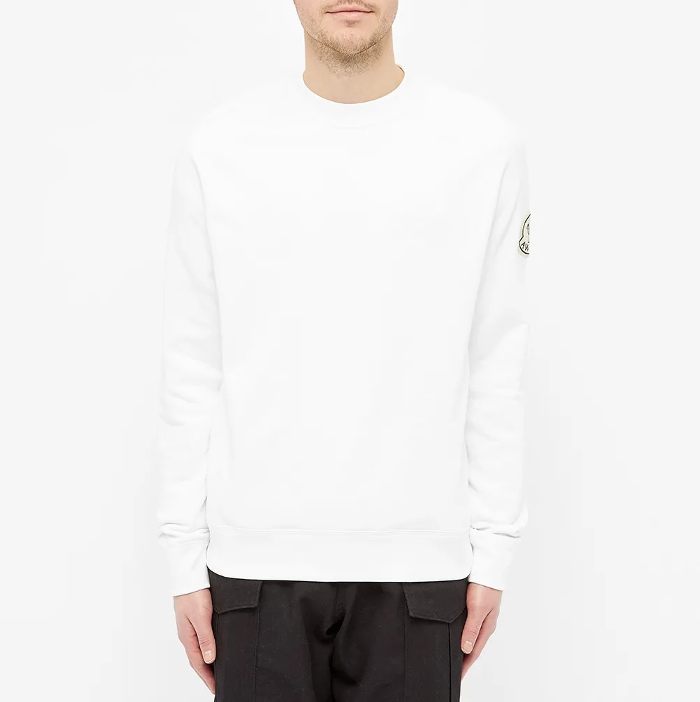 Толстовка Awake x Moncler Crewneck Ivory