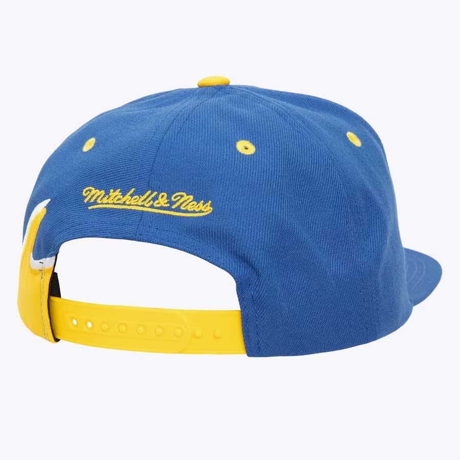 Бейсболка Mitchell & Ness Royal Seattle Mariners Cooperstown Collection Rising Tide OG Snapback Hat