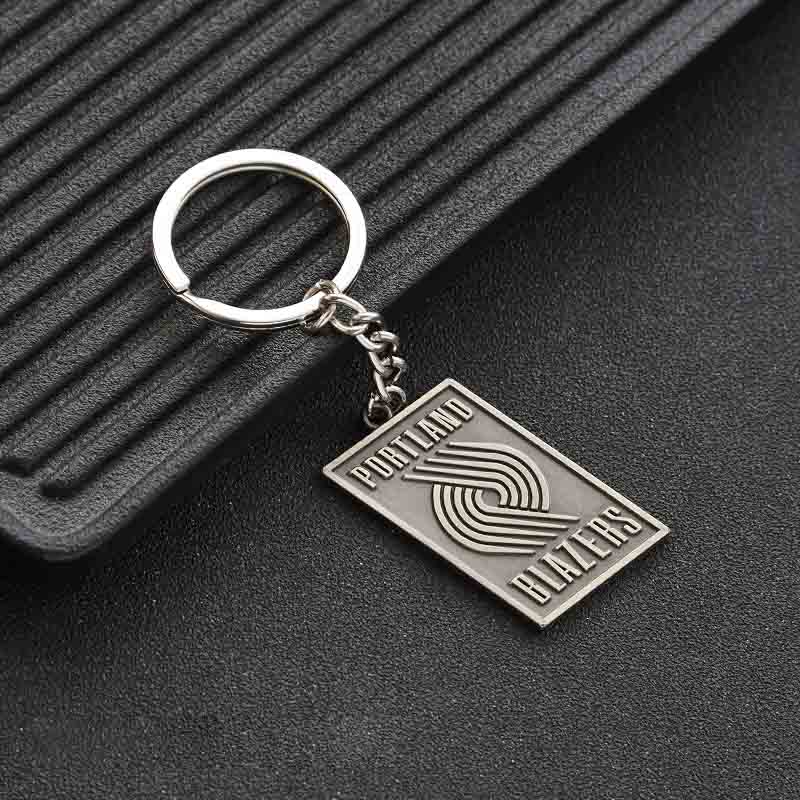 Jinduo-Blazers-Steel-Logo-Keychain