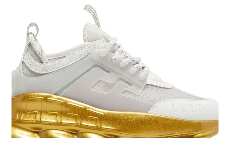 Кроссовки Versace Wmns Chain Reaction 'White Gold'