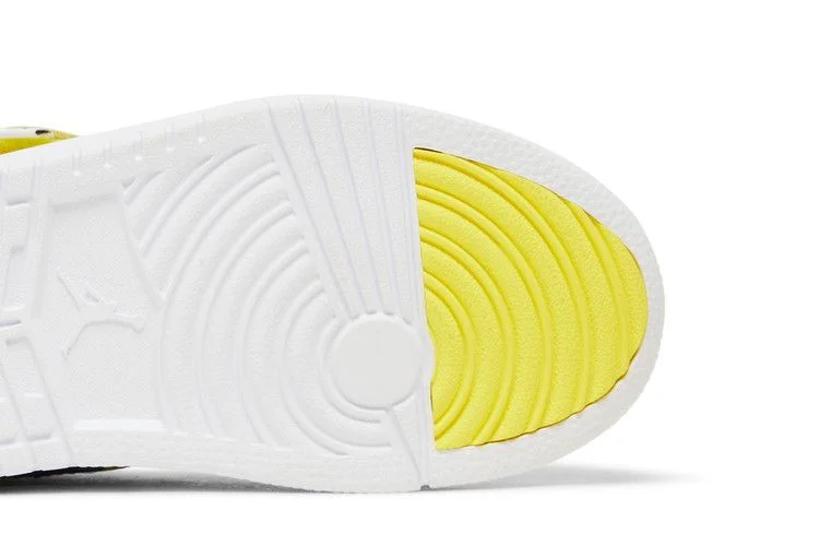 Кроссовки Air Jordan 1 Mid ALT PS 'Dynamic Yellow'
