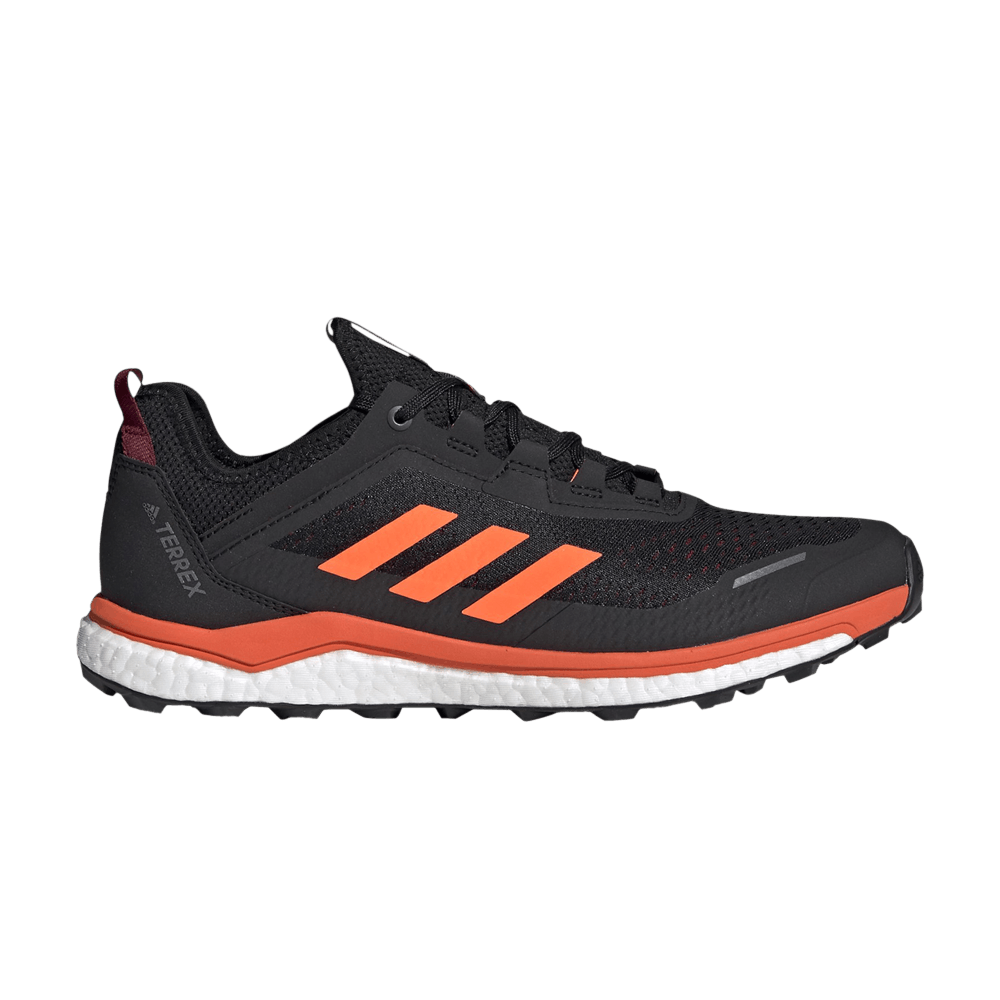 Кроссовки Adidas Terrex Agravic Flow 'Black Solar Orange'