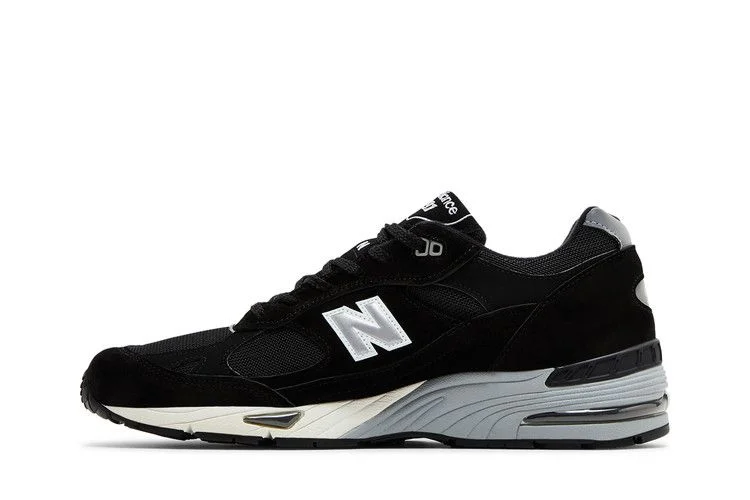 Кроссовки New Balance 991 Made in England 'Black Silver'