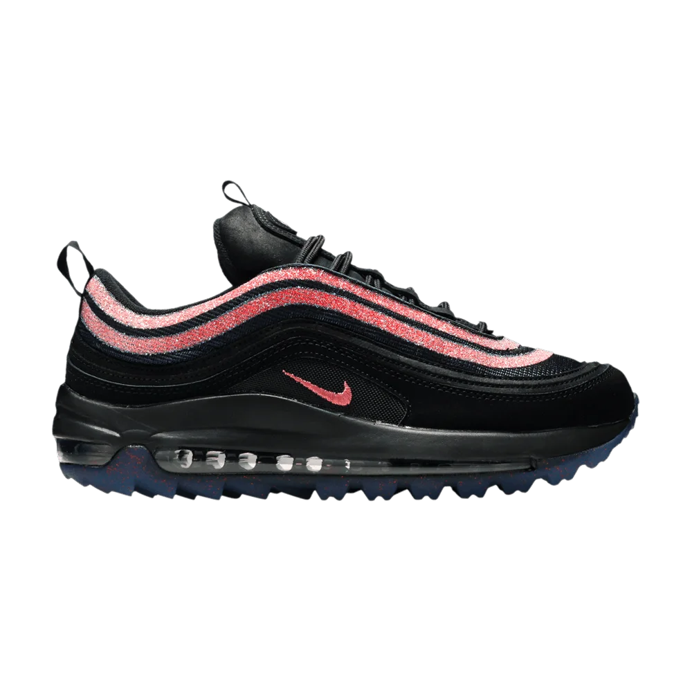 Кроссовки Swarovski x Nike Air Max 97 Golf NRG 'Black Oracle Pink'