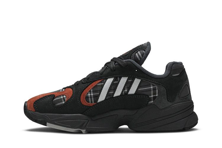 Кроссовки Adidas Yung-1 'Orange Plaid'