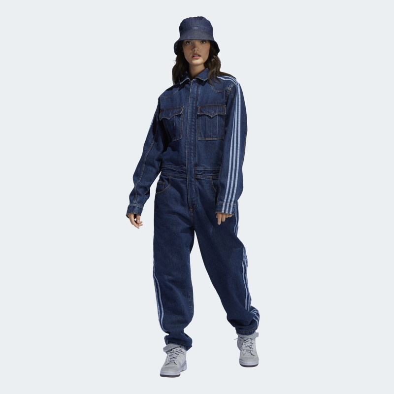 Комбинезон adidas Ivy Park Denim Snap Boiler Suit (All Gender) Dark Denim