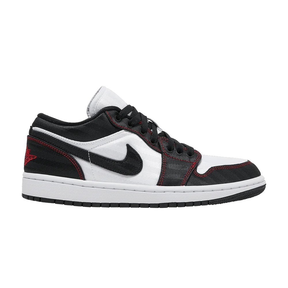 Кроссовки Wmns Air Jordan 1 Low SE Utility 'White Black Red'