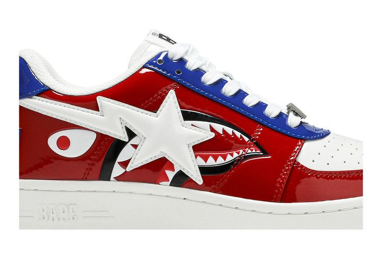 Кроссовки Bapesta Low M2 'Red Shark Face'