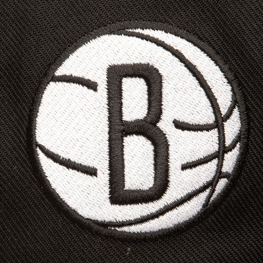 Mitchell-Ness-Black-Brooklyn-Nets-Double-Up-Snapback-Hat-2