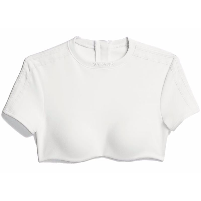 Спортивный топ adidas Ivy Park Crop Top (Plus Size) Off White