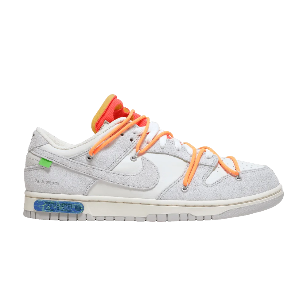 Krossovki-Off-White-x-Nike-Dunk-Low-Lot-31-of-50