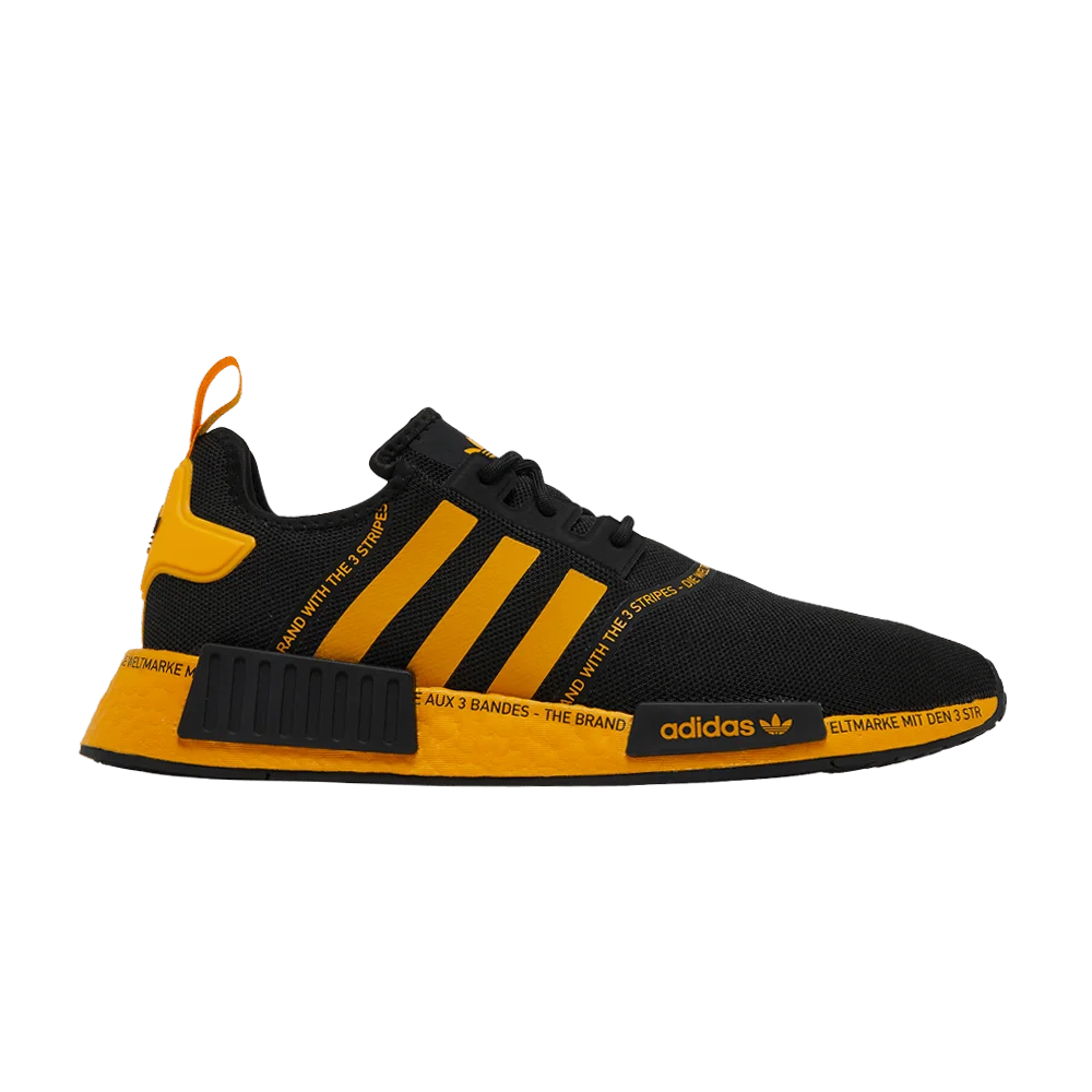 Кроссовки adidas NMD_R1 'Black Collegiate Gold'