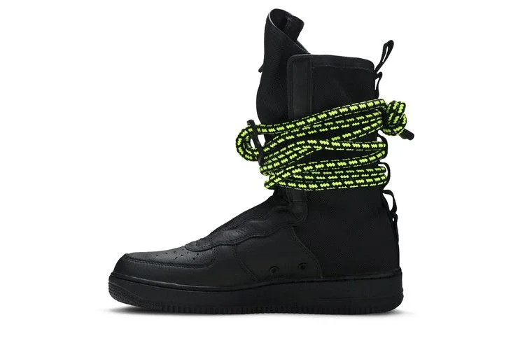 Кроссовки Nike SF Air Force 1 High 'Black Volt'