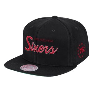 Mitchell-Ness-Foundation-Script-Snapback-HWC-Philadelphia-76ers-300x300