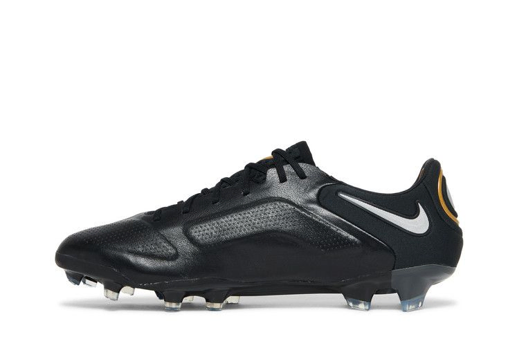 Кроссовки Nike Tiempo Legend 9 Elite FG 'Black Metallic Gold'