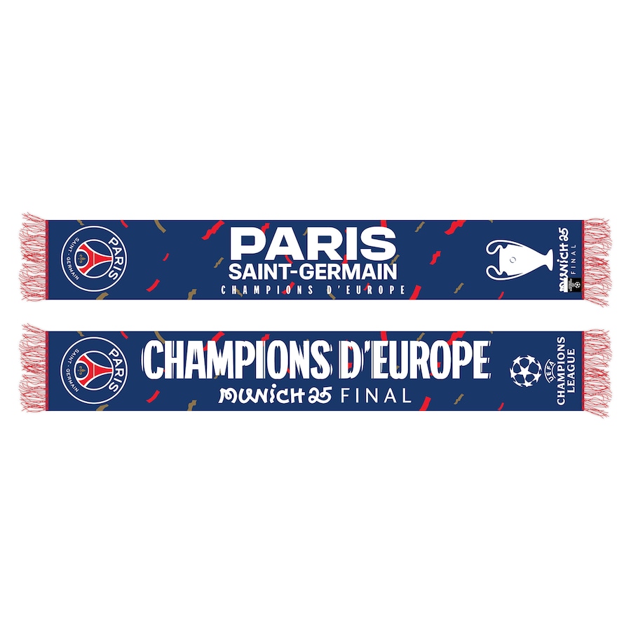 Шарф PSG UCL Champions 2025 Classic Jaquard Scarf