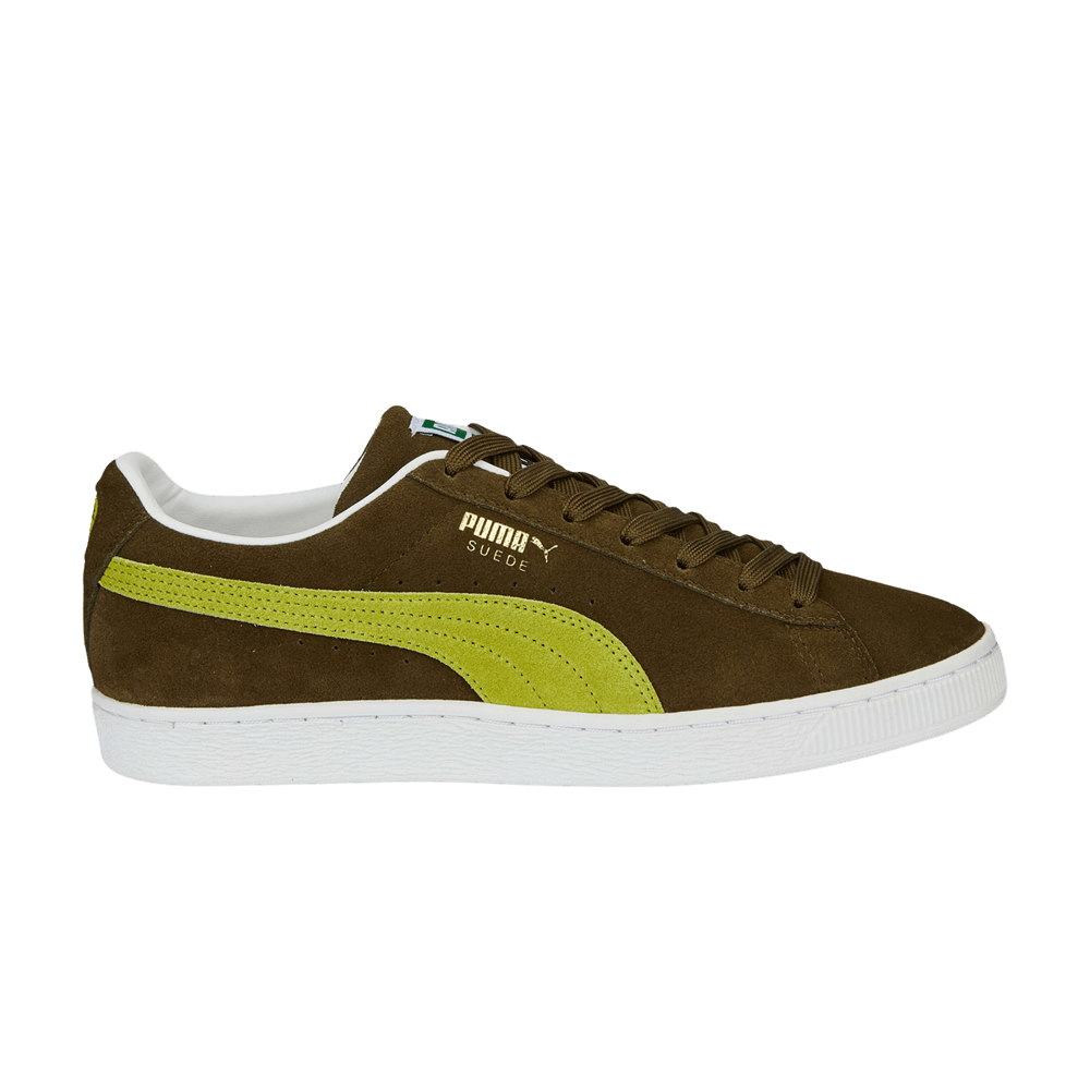 Кроссовки Puma Suede Classic 21 'Deep Olive Tart Apple'