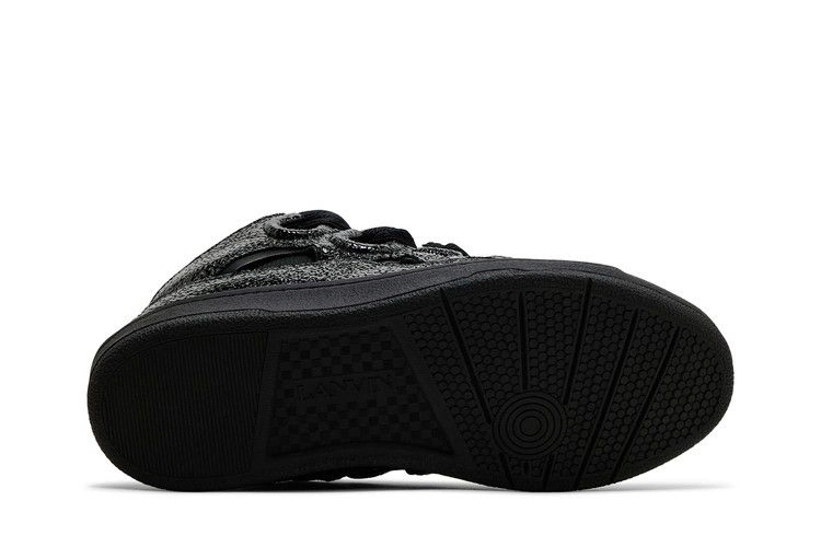 Кроссовки Lanvin Curb Sneakers 'Black Crinkled'