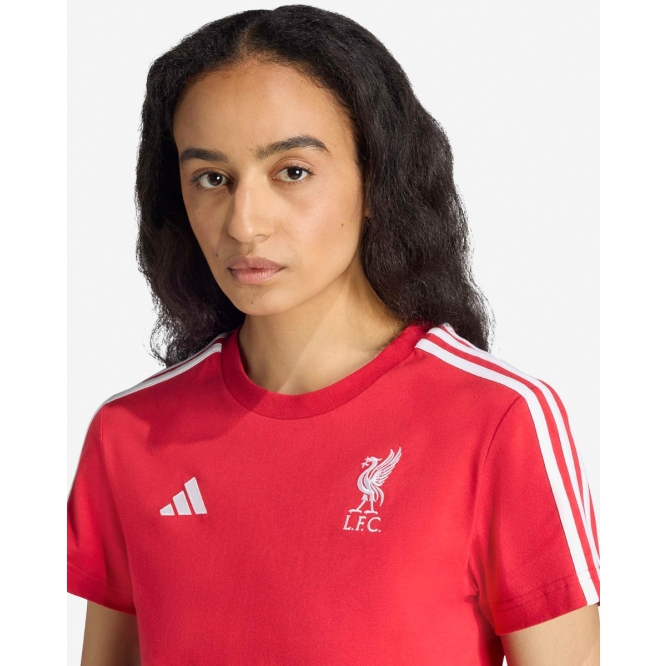 Женская футболка Liverpool FC adidas Womens 25/26 DNA Tee Red