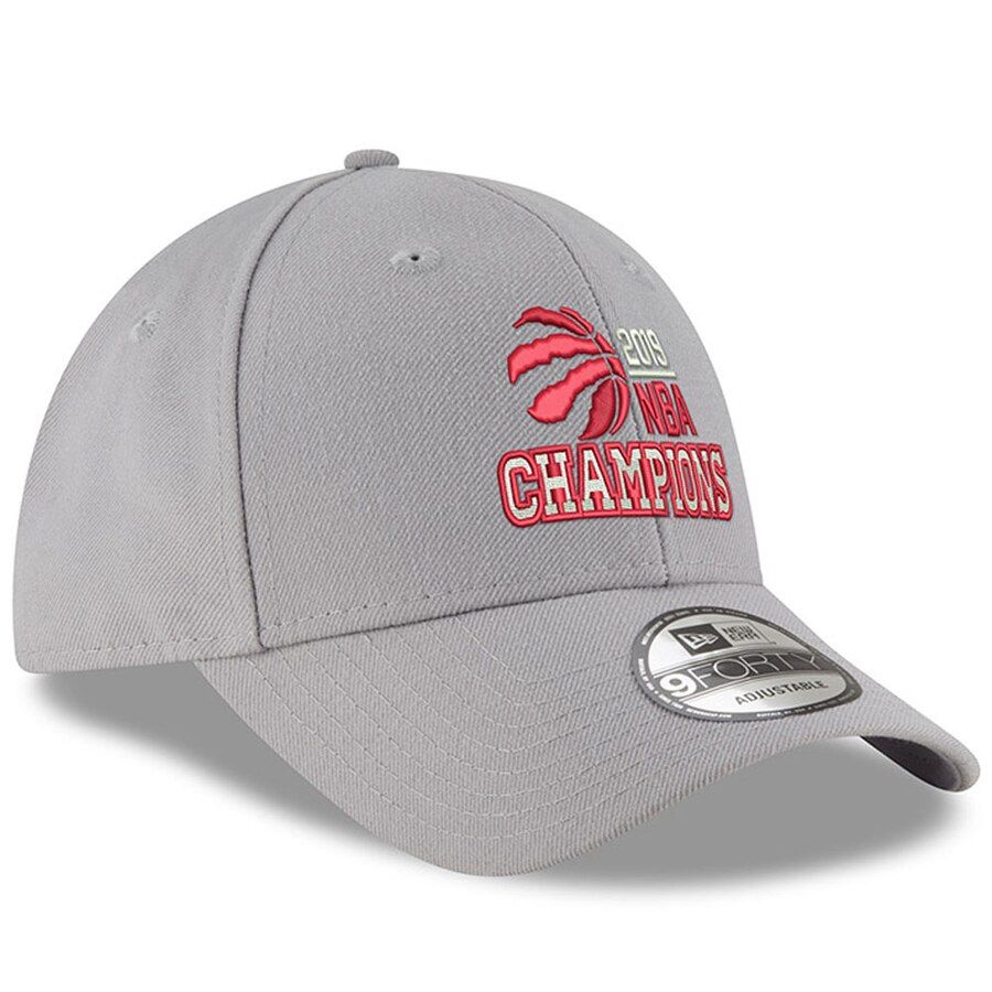Toronto Raptors New Era 2019 NBA Finals Champions Hat - Gray
