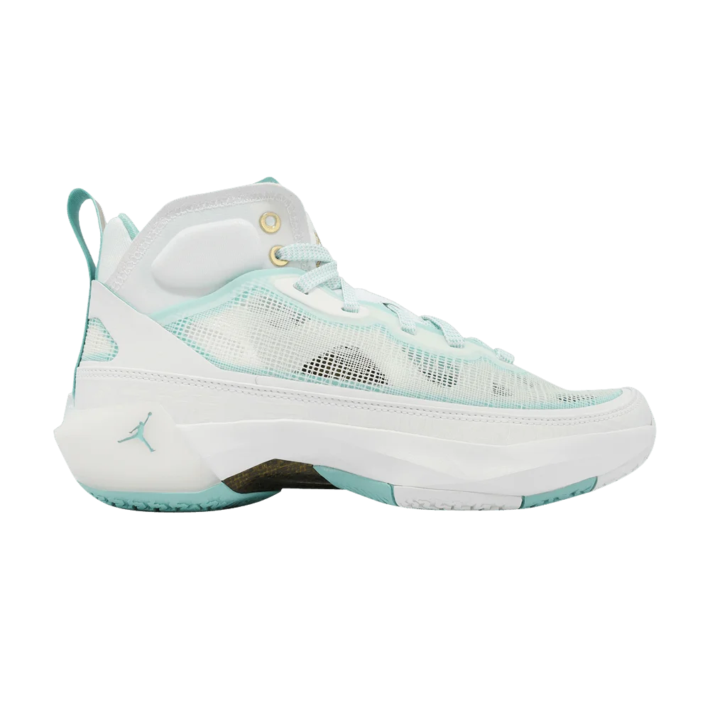 Кроссовки Guo Ailun x Air Jordan 37 GS 'White Island Green'