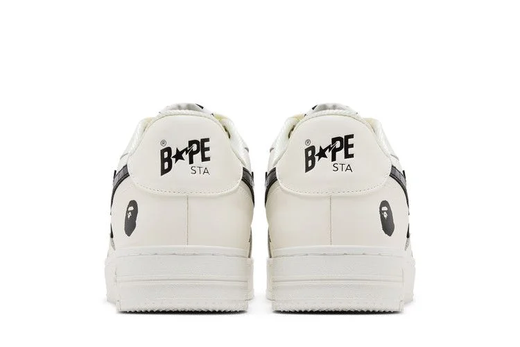 Кроссовки Bapesta Icon #1 M2 'Croc Pack - White Black'