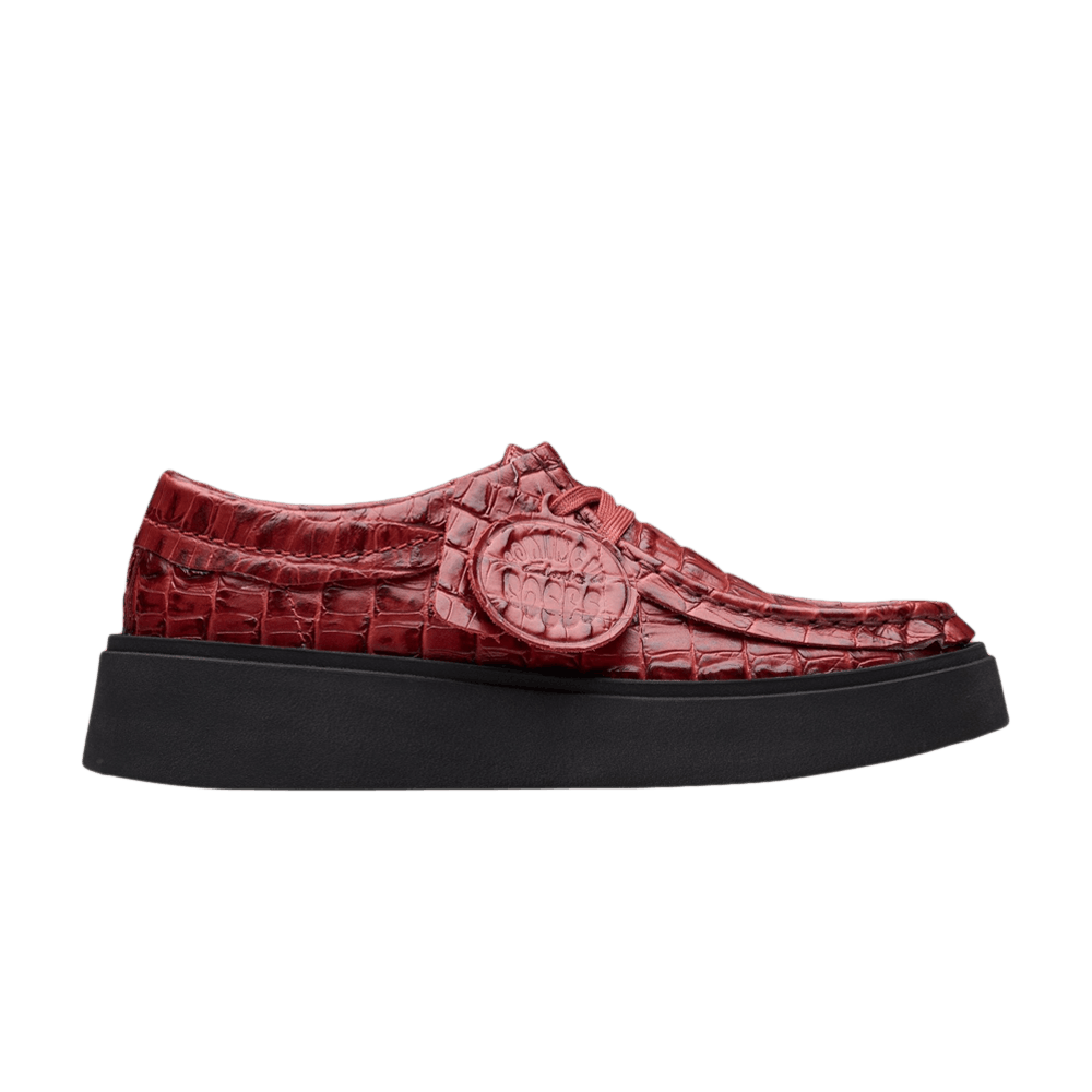 Кроссовки Martine Rose x Clarks Wmns Torview 'Burgundy Croc'