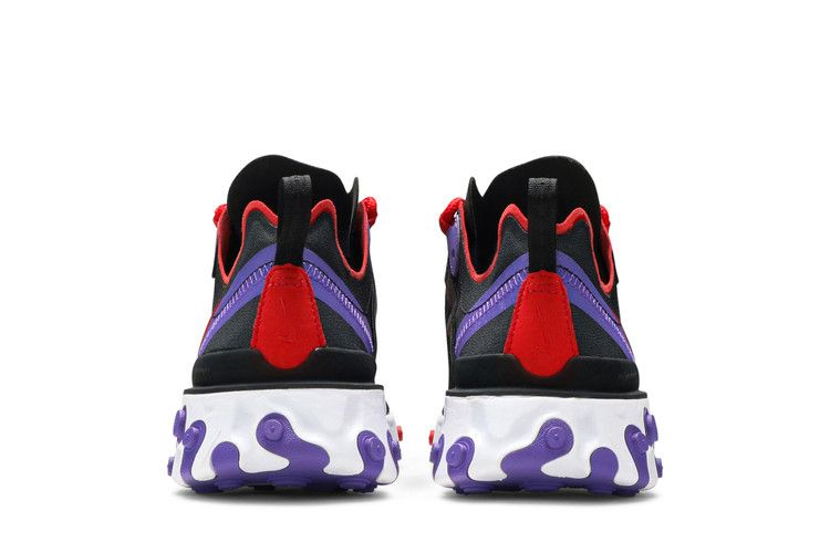 Кроссовки Nike Wmns React Element 55 'Black Red Purple'