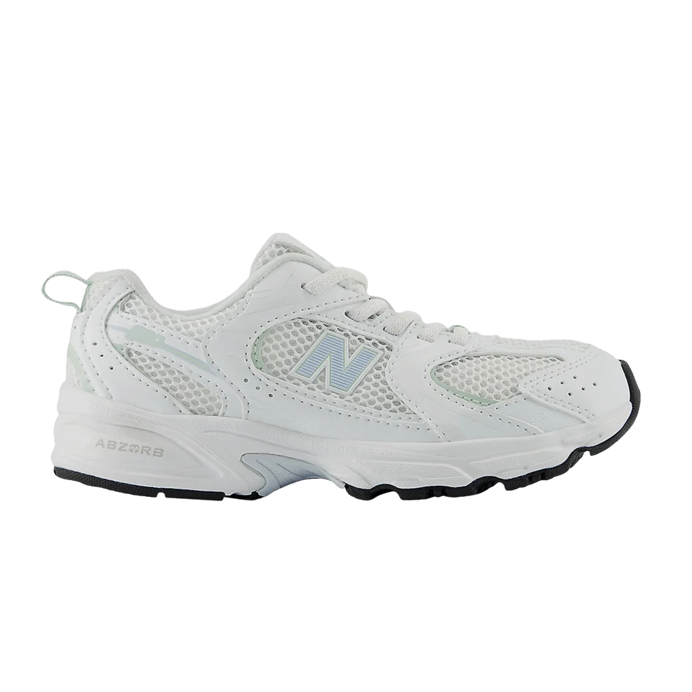 Krossovki-New-Balance-530-Bungee-Lace-Little-Kid-Wide-White-Ice-Blue