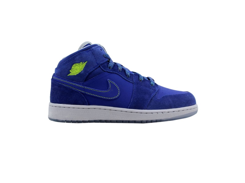 Кроссовки Air Jordan 1 Retro Mid GG 'Deep Royal Blue'