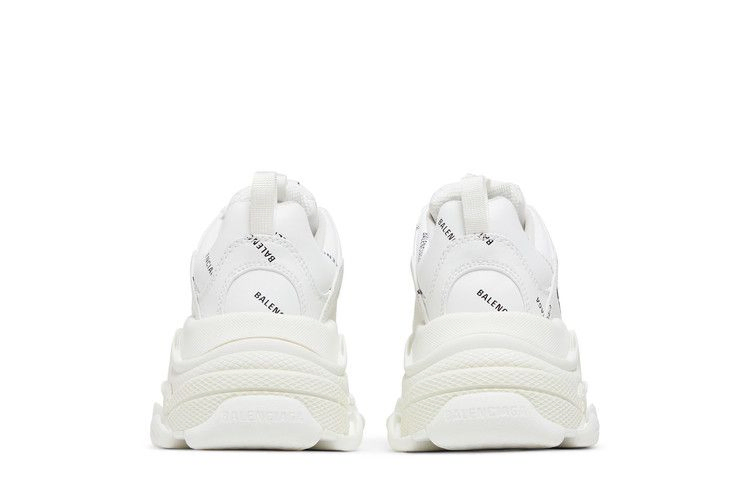 Кроссовки Balenciaga Wmns Triple S Sneaker 'All Over Logo - White'