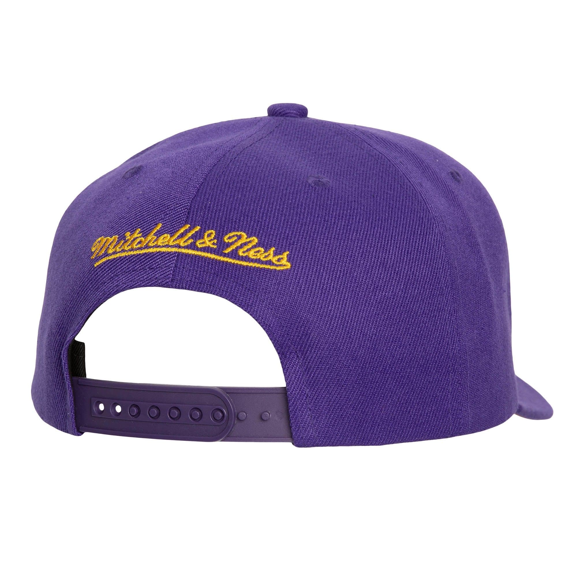 Бейсболка Mitchell & Ness Panorec Pro Snapback Los Angeles Lakers Hat