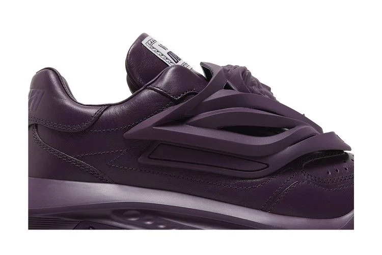 Кроссовки Versace Odissea Caged Rubber Medusa Sneaker 'Burgundy'