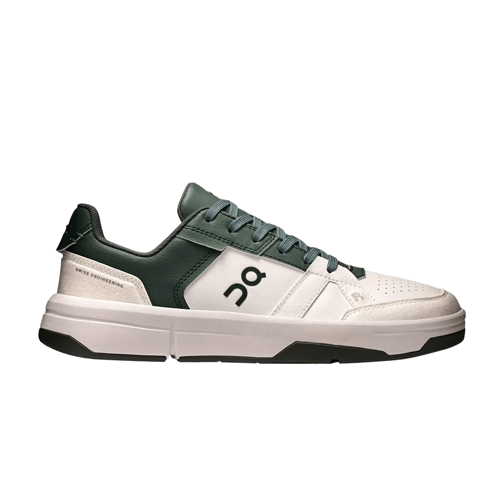 Krossovki-ON-Wmns-The-Roger-Clubhouse-White-Olive