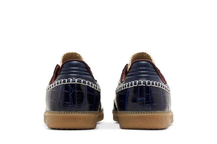 Кроссовки Wales Bonner x adidas Samba OG 'Croc - Collegiate Navy'