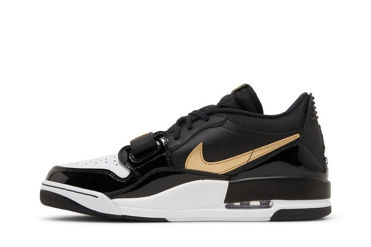 Кроссовки Air Jordan Legacy 312 Low 'Black Metallic Gold'