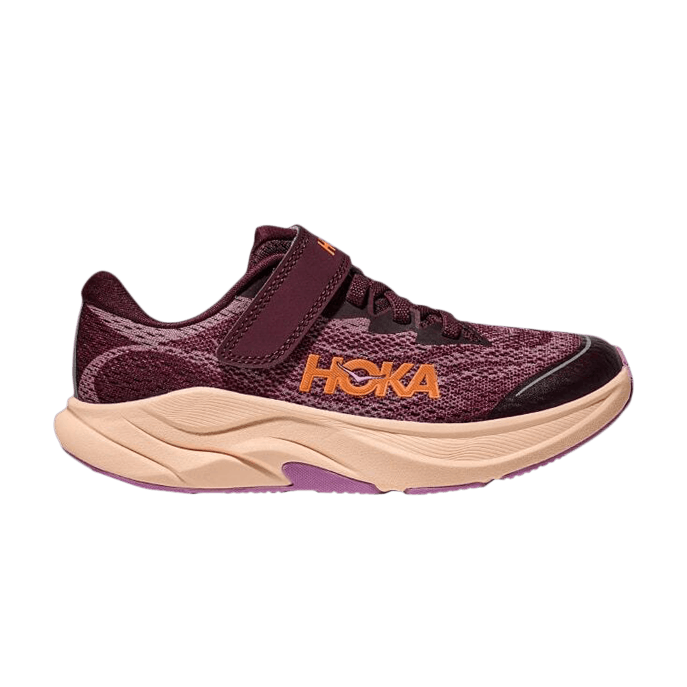 Кроссовки HOKA Rincon 4 Little Kids 'Black Cherry Classic Mauve'