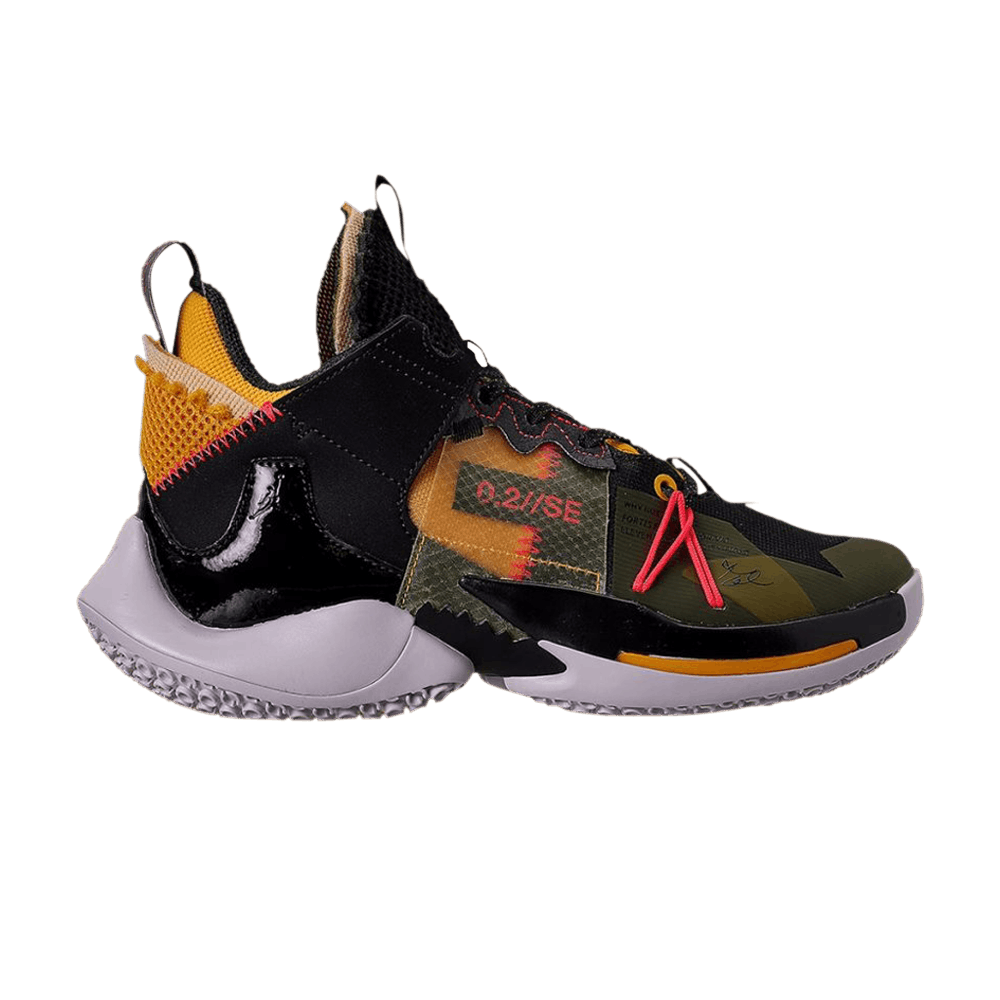 Кроссовки Air Jordan Why Not Zer0.2 SE BG 'Orange Pulse'