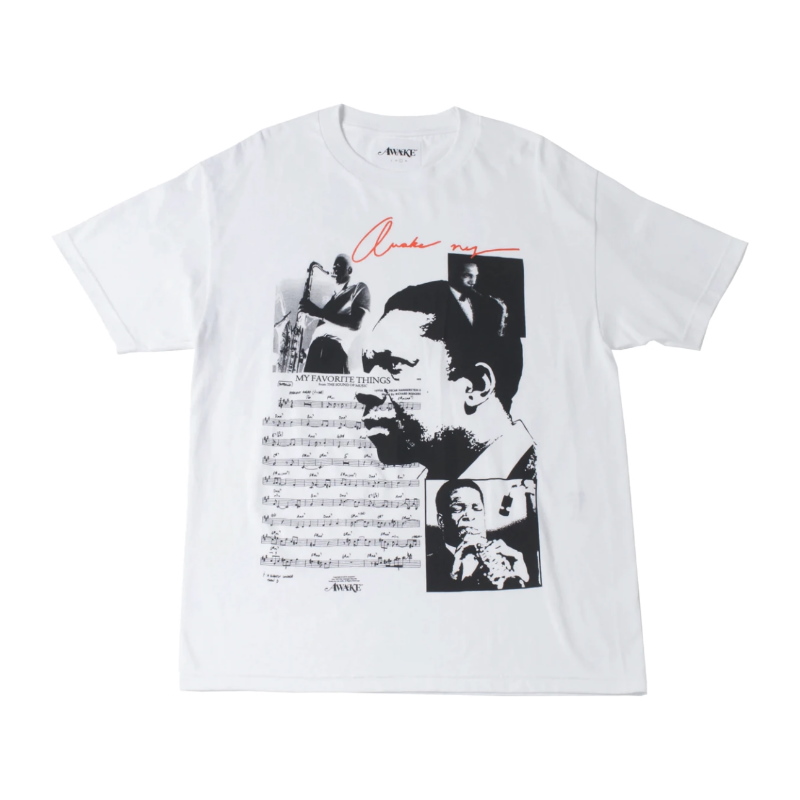 Футболка Awake Coltrane Tee White