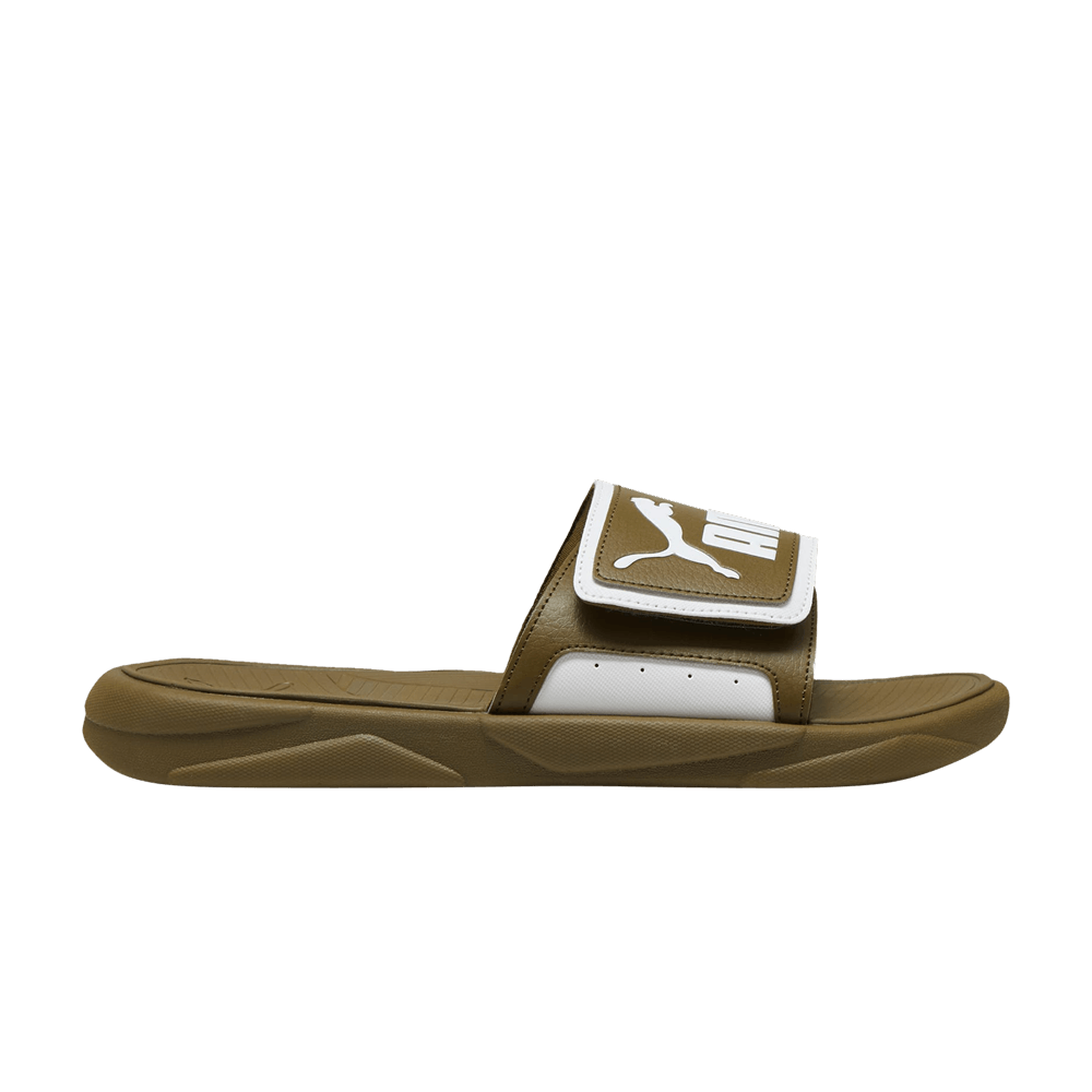 Puma Royalcat Comfort Slides 'Olive Green'