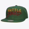 Mitchell-Ness-Green-Seattle-SuperSonics-Hardwood-Classics-Team-Tagged-Snapback-Hat-100x100