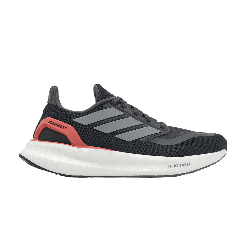 Кроссовки Adidas Wmns PureBoost 5 'Black Iron Metallic Red'