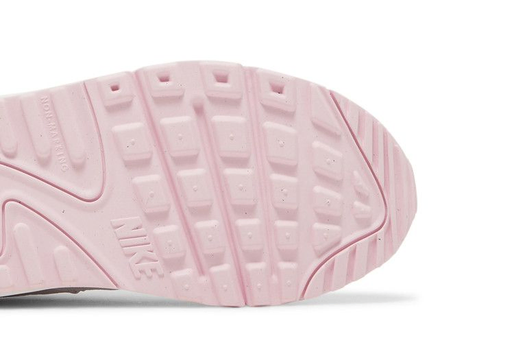 Кроссовки Nike Air Max 90 Leather GS 'White Pink Foam'