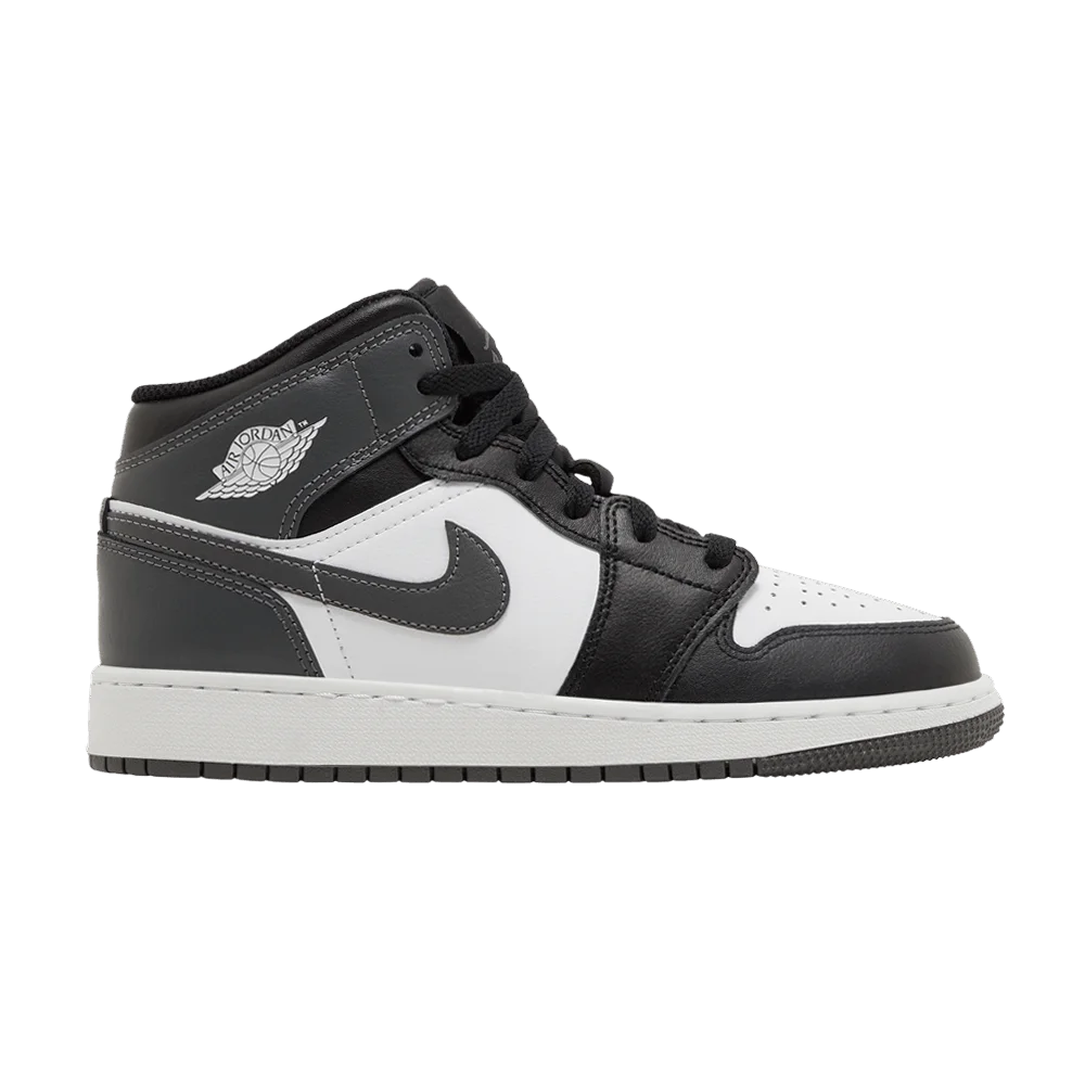 Кроссовки Air Jordan 1 Mid GS 'Iron Grey'