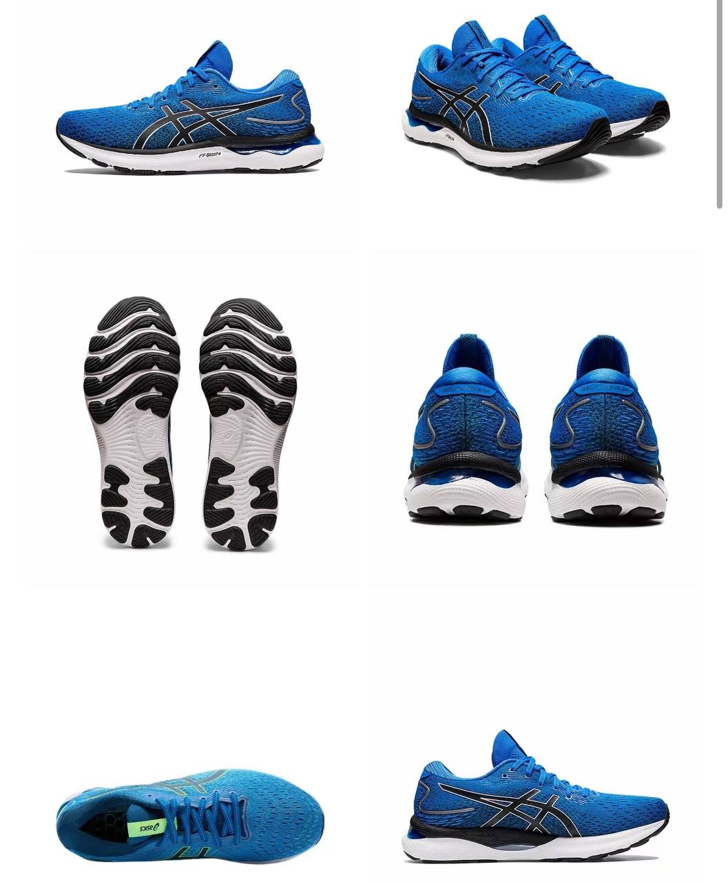 Кроссовки Asics Gel Nimbus 24 Electric Blue