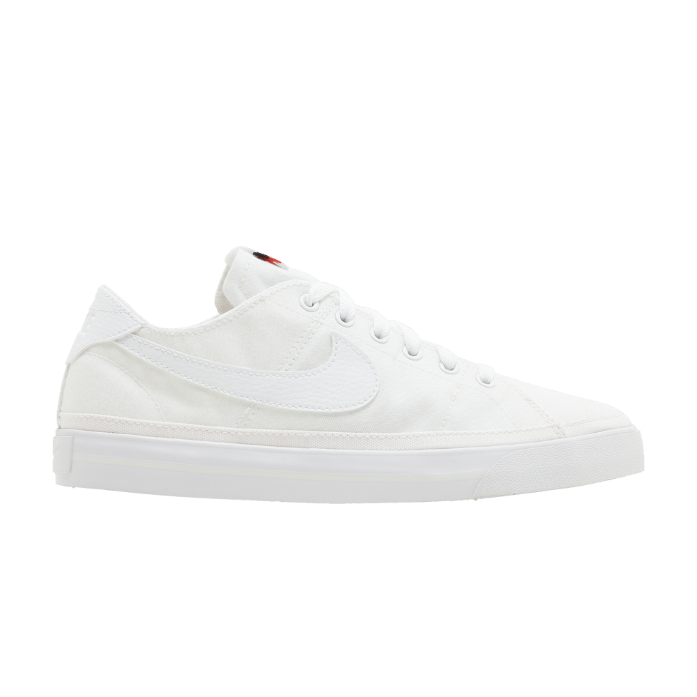 Nike Wmns Court Legacy Canvas 'Triple White'