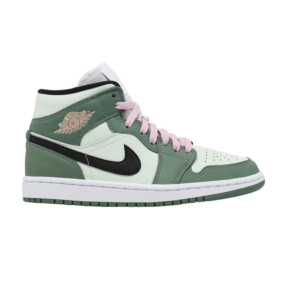 Krossovki-Wmns-Air-Jordan-1-Mid-SE-Dutch-Green