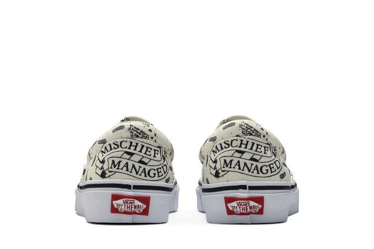 Кроссовки Vans Harry Potter x Classic Slip-On 'Marauder's Map'
