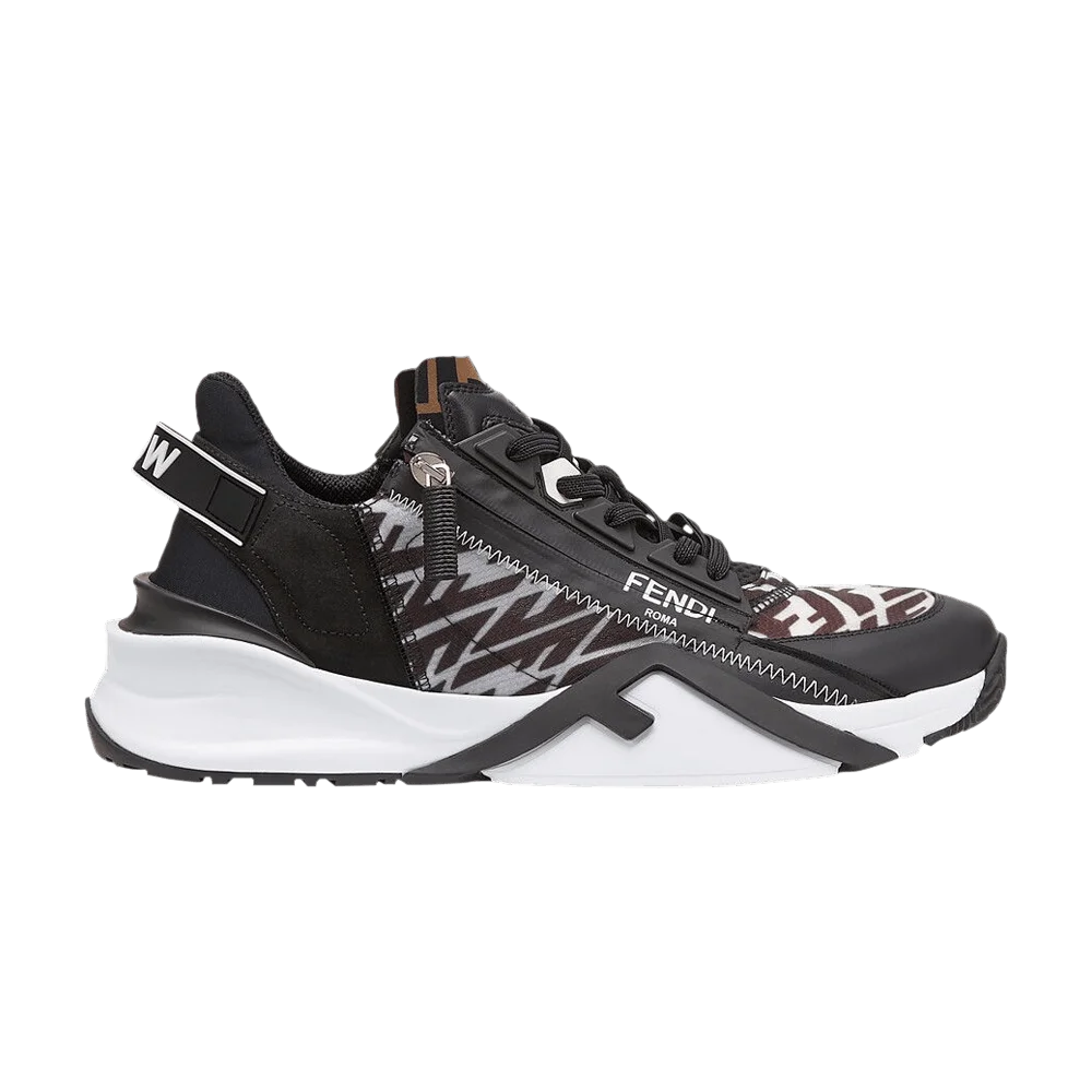 Krossovki-Fendi-Flow-FF-Motif-Slip-On-Black