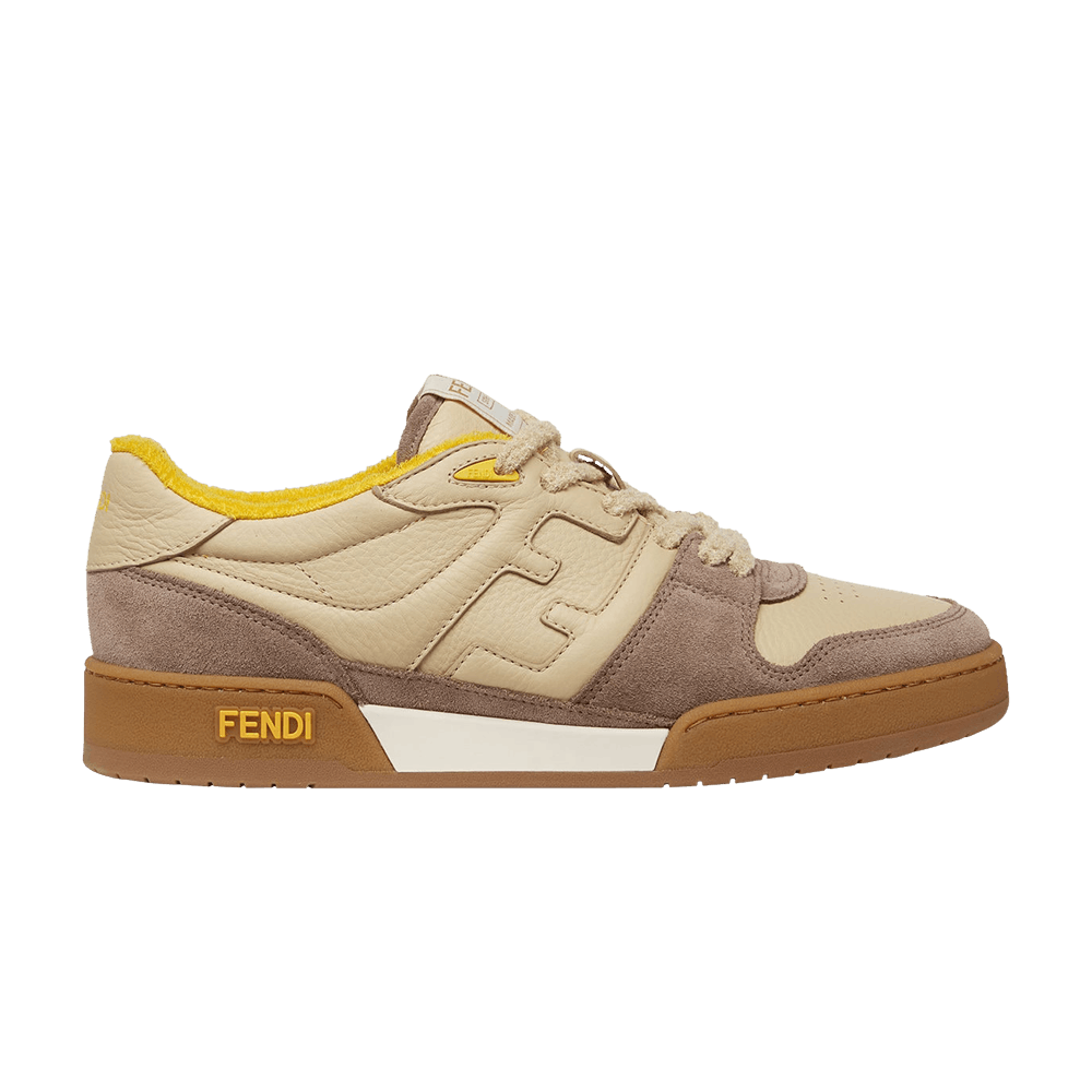 Кроссовки Fendi Match 'Beige Yellow'